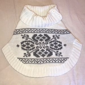 Girls Sweater Cape